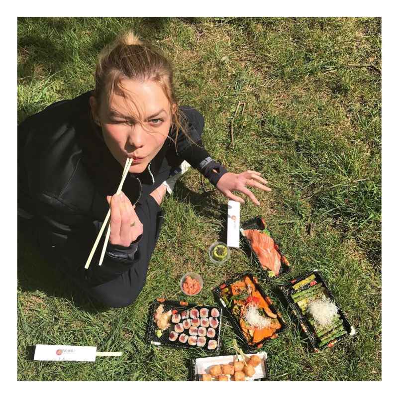 Karlie Kloss Stars Share What They Eat for Lunch