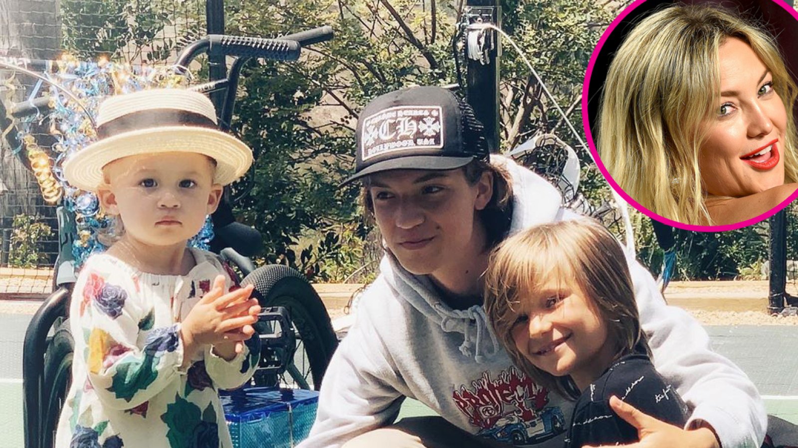 Kate Hudson Shares Rare Photo of All Three of Her Kids in L.A 2