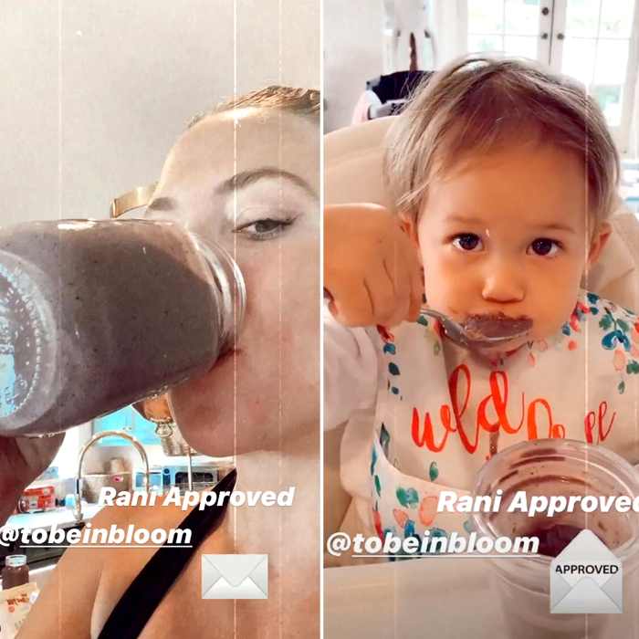 Kate Hudson Taste-Tests New Smoothie Line With Daughter Rani