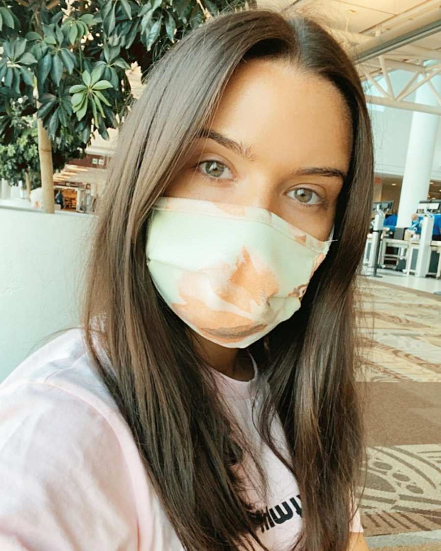 Katie Stevens Celebrities Wearing Masks Amid Coronavirus Outbreak