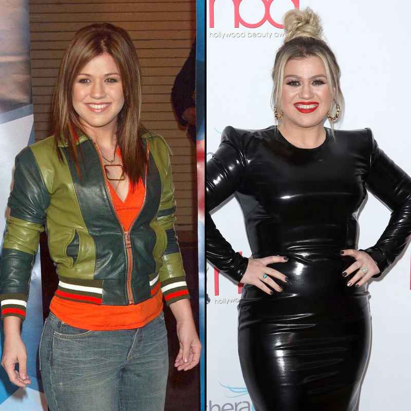 Kelly Clarkson 2000s Pop Stars Then and Now