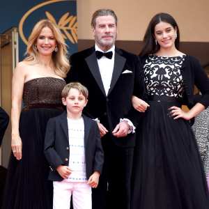 Kelly Preston heart and soul of family John Travolta, Kelly Preston, Ella Bleu Travolta and Benjamin Travolta