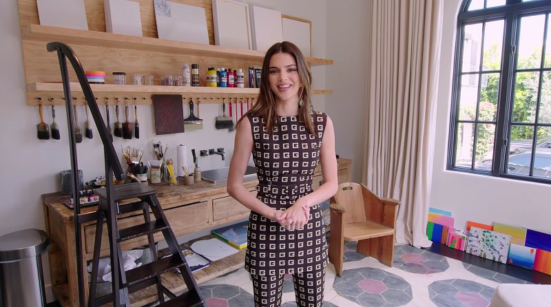 Kendall Jenner S L A Home Features Hannah Montana Room
