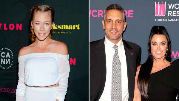 Kendra Wilkinson Joins Kyle Richards Husband Mauricio at The Agency
