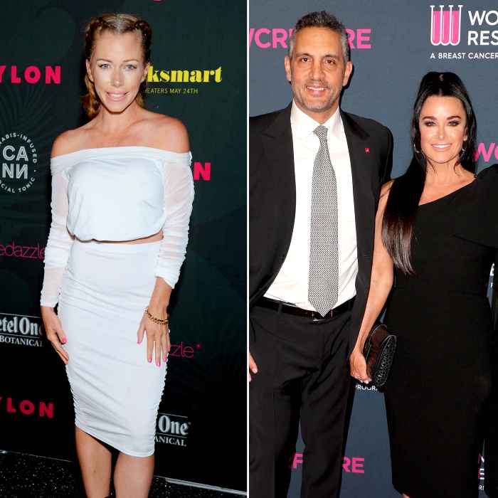 Kendra Wilkinson Joins Kyle Richards Husband Mauricio at The Agency