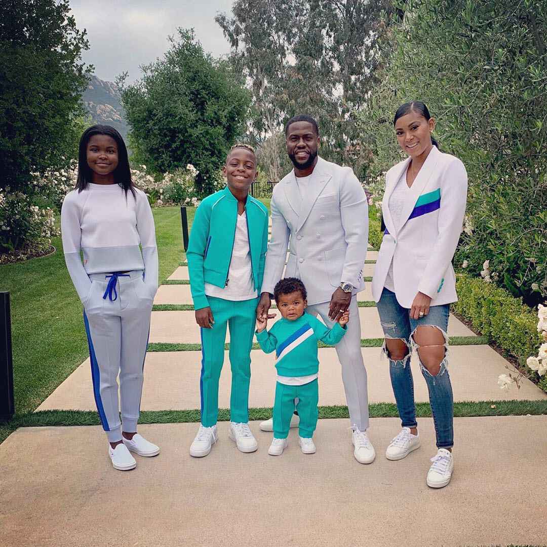 Kevin Hart Eniko Parrish s Blended Family Album Pics kevin-hart-eniko-parrish-s-blended-family-album-pics
