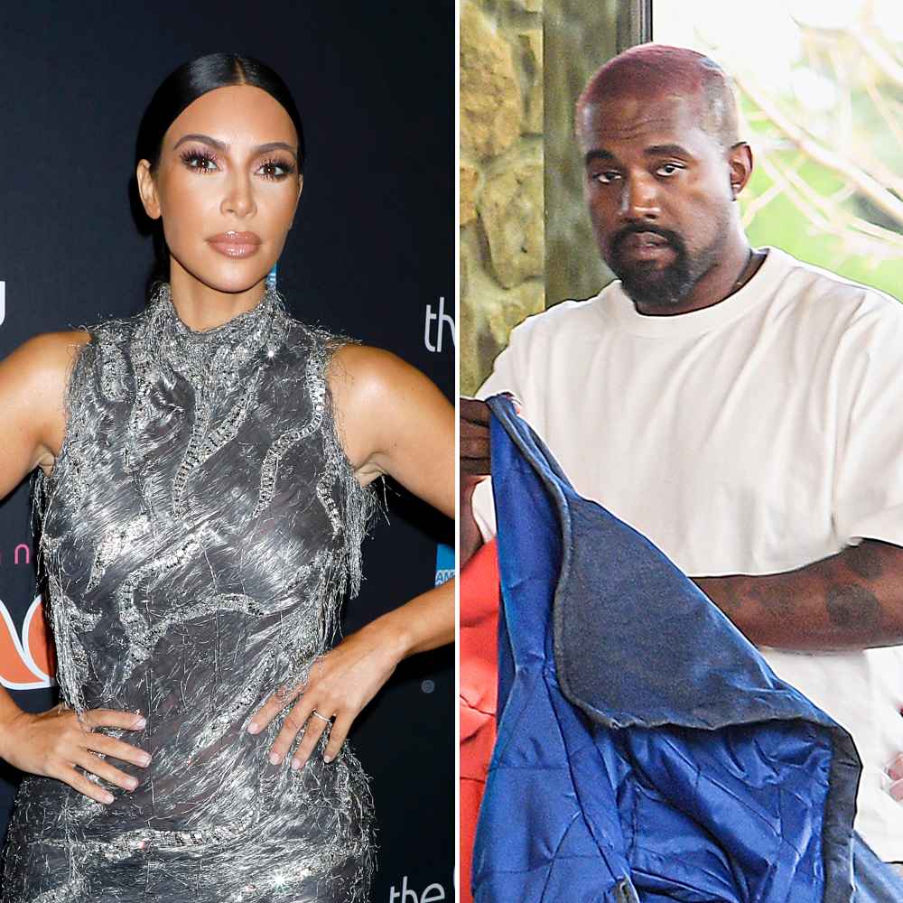 Kim Kardashian Kanye West Were Spending Weeks Apart Before Twitter Drama