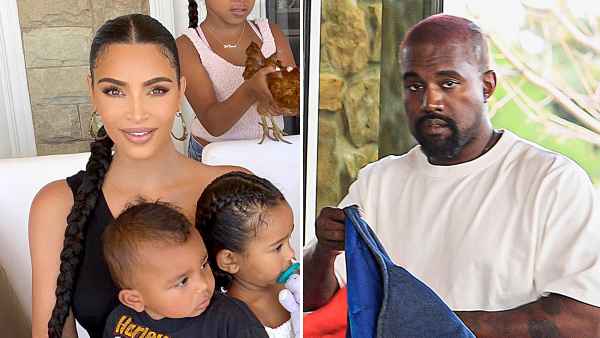 Kim Kardashian Shares Family Photos With 4 Kids After Kanye New Tweets
