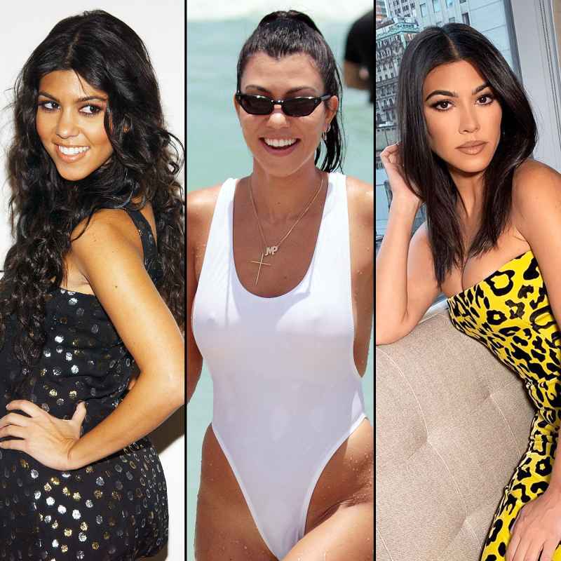 Kourtney Kardashian Body Evolution