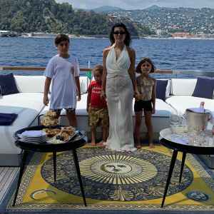 Kourtney Kardashian Stays Present With Three Kids Mason Penelope Reign