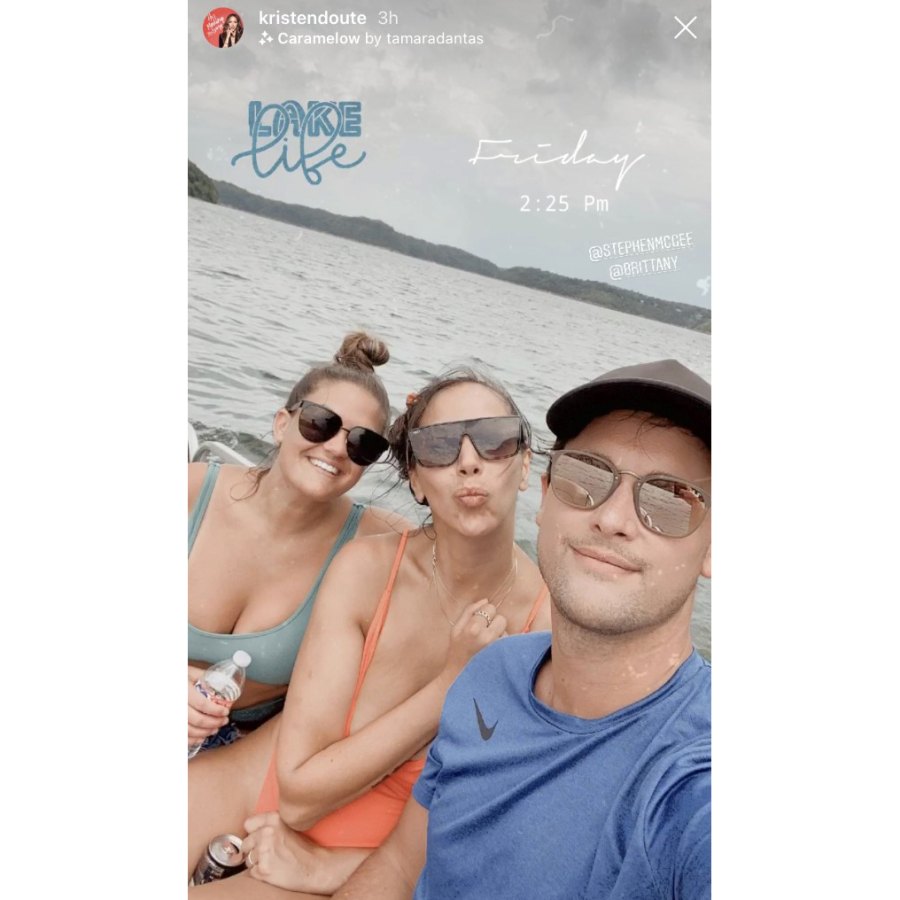 Kristen Doute Hangs With Jax Taylor Brittany Cartwright in Kentucky Lake Photos