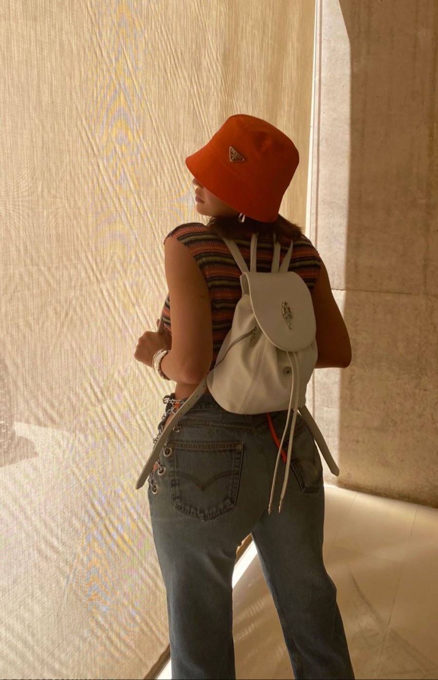 Kylie Jenner Wears the Hottest Orange Bikini During Her Desert Vacay