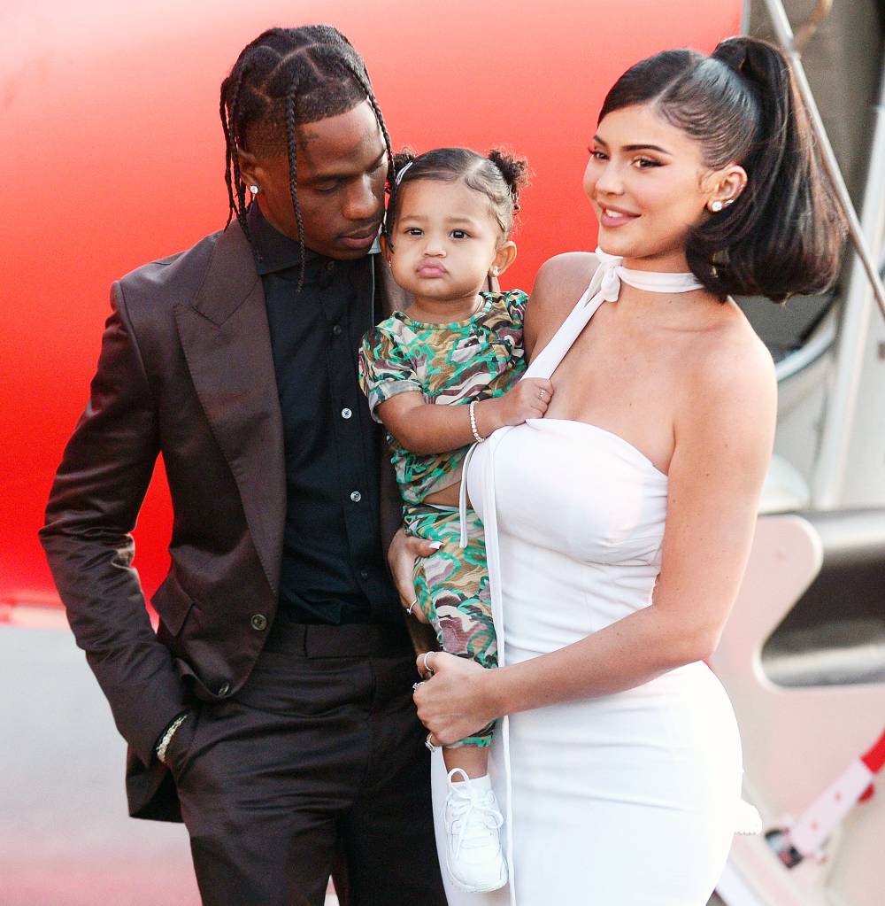 Kylie Jenner and Travis Scott Go to Laguna Beach With Daughter Stormi