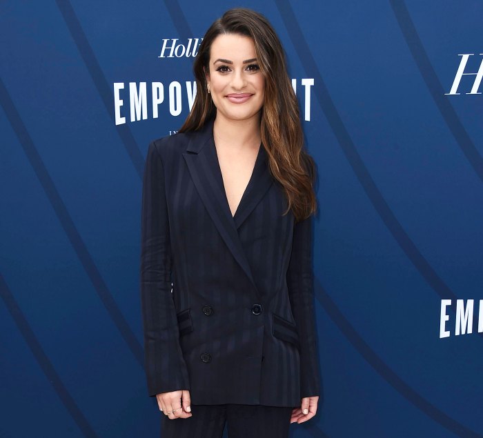 Lea Michele Shows Off Growing Baby Bump and Returns to Social Media Following Glee Scandal