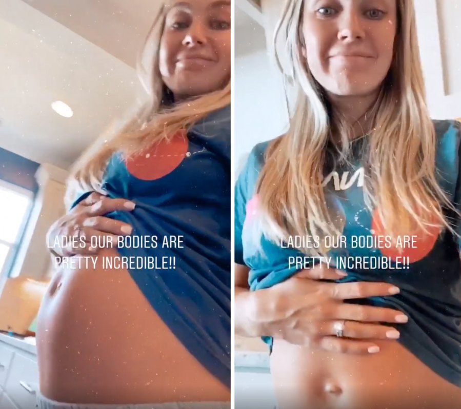 Lindsay Arnold baby bump