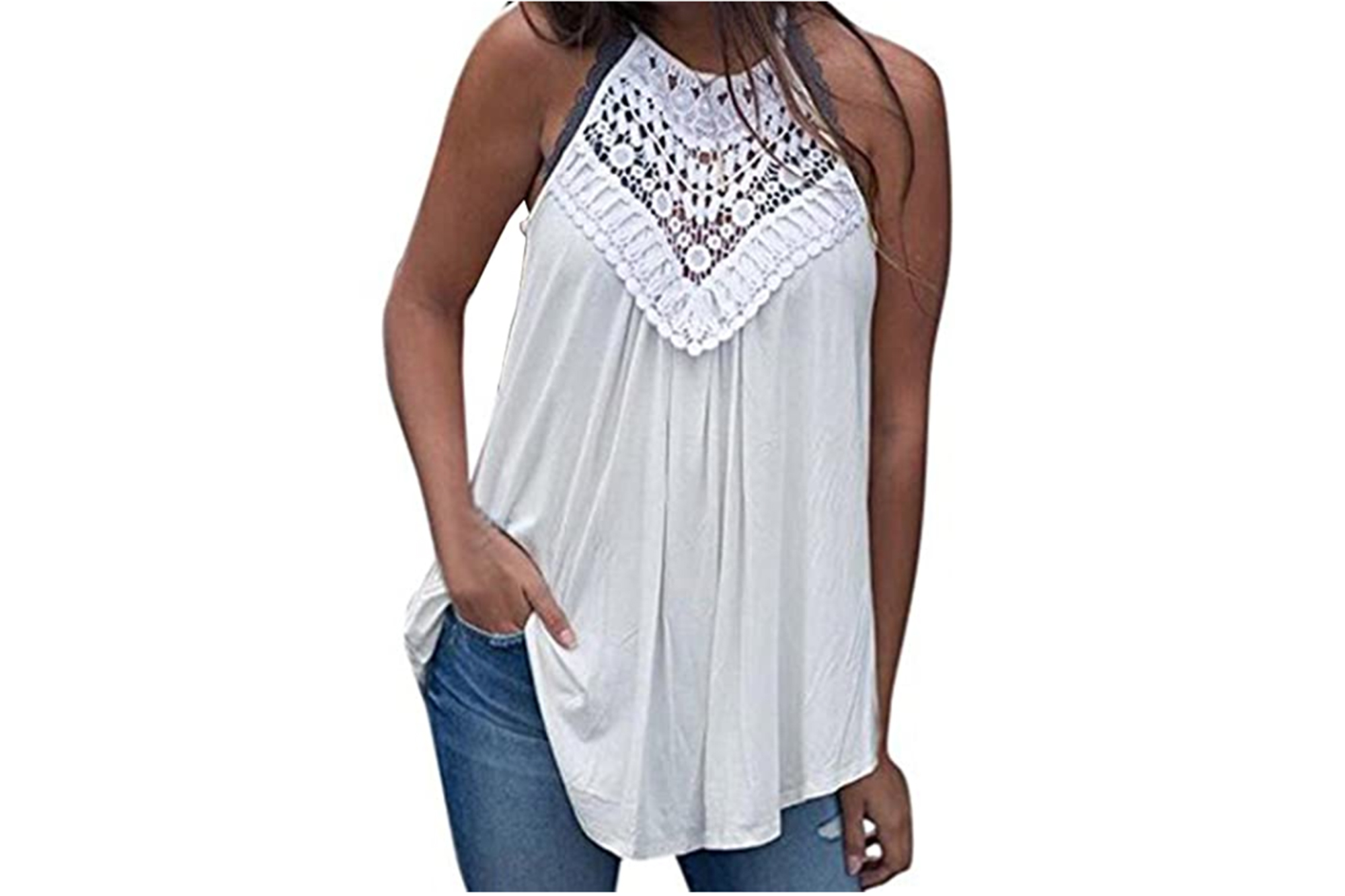 MIHOLL Women's Summer Casual Sleeveless Top