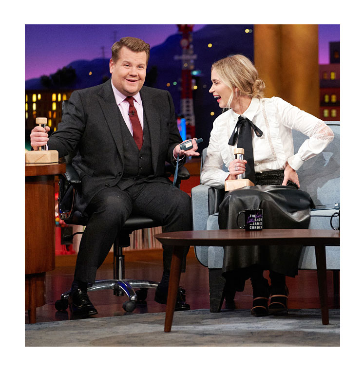March 2020 The Late Late Show with James Corden Emily Blunt and John Krasinski Relationship Timeline