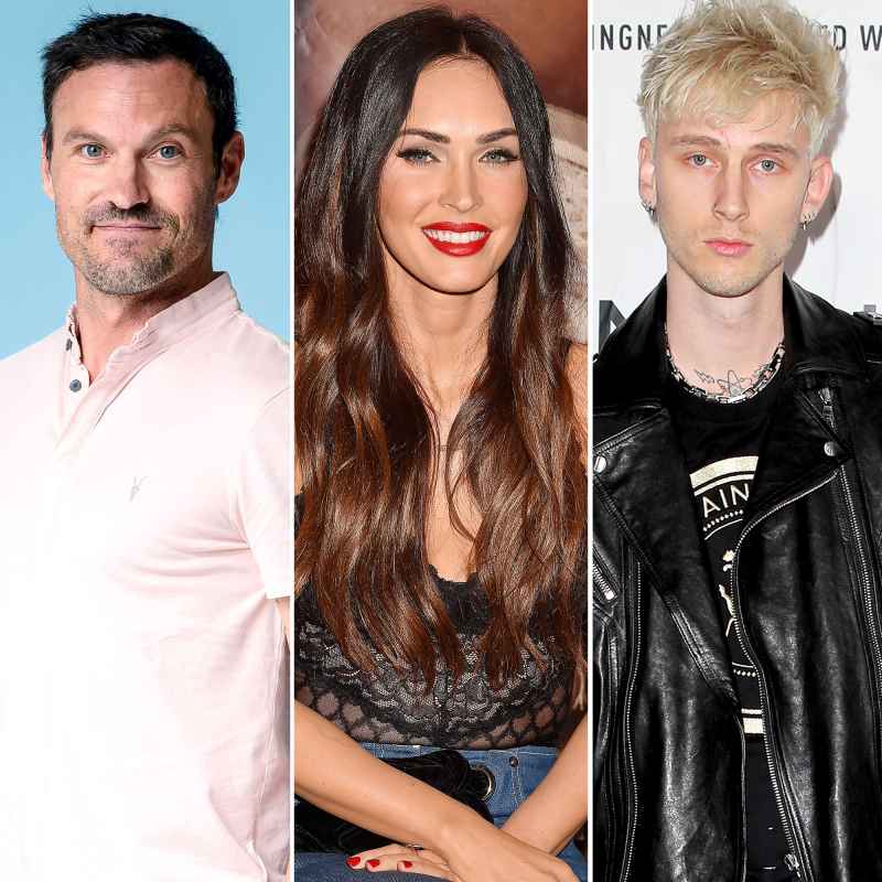 May 2020 Brian Austin Green Says Fox and MGK are Just Friends Megan Fox and Machine Gun Kelly Relationship Timeline
