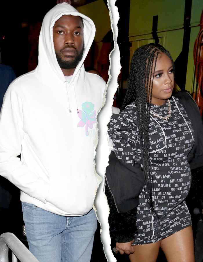 Meek Mill Splits From Girlfriend Milan Harris Days After Kanye West Tweets About Kim Kardashian Cheating With Rapper