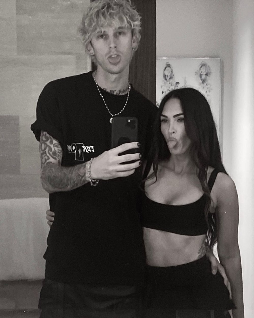 Megan Fox and Machine Gun Kelly Instagram official