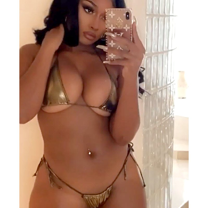 Megan Thee Stallion Slays Again Ridiculously Hot Two-Piece