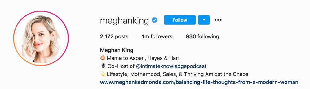 Meghan King Drops Edmonds From Her Instagram Handle Amid Jim Edmonds Divorce
