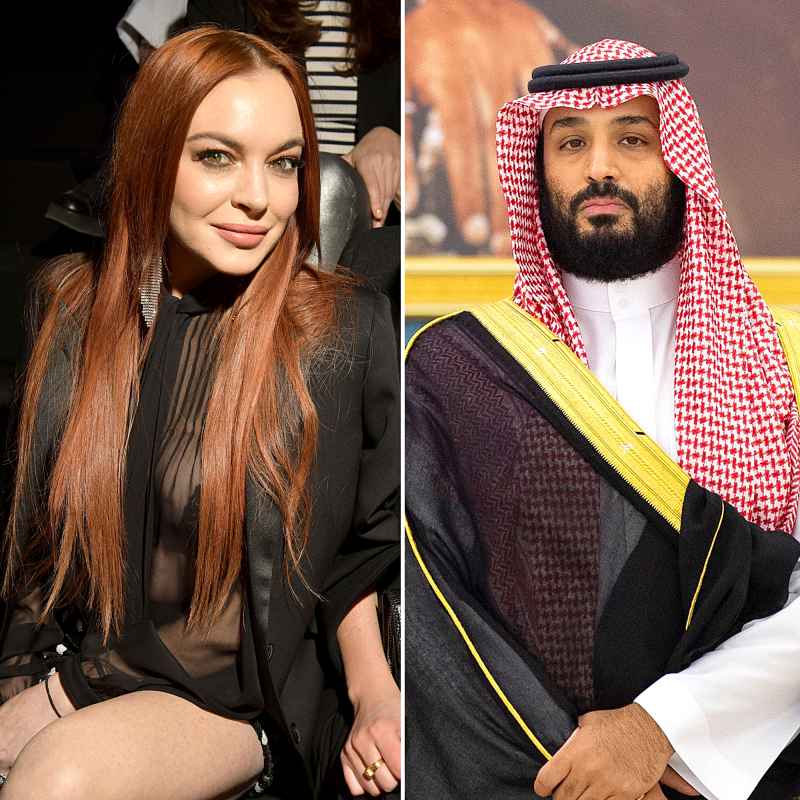 Mohammad bin Salman Lindsay Lohan's Dating History