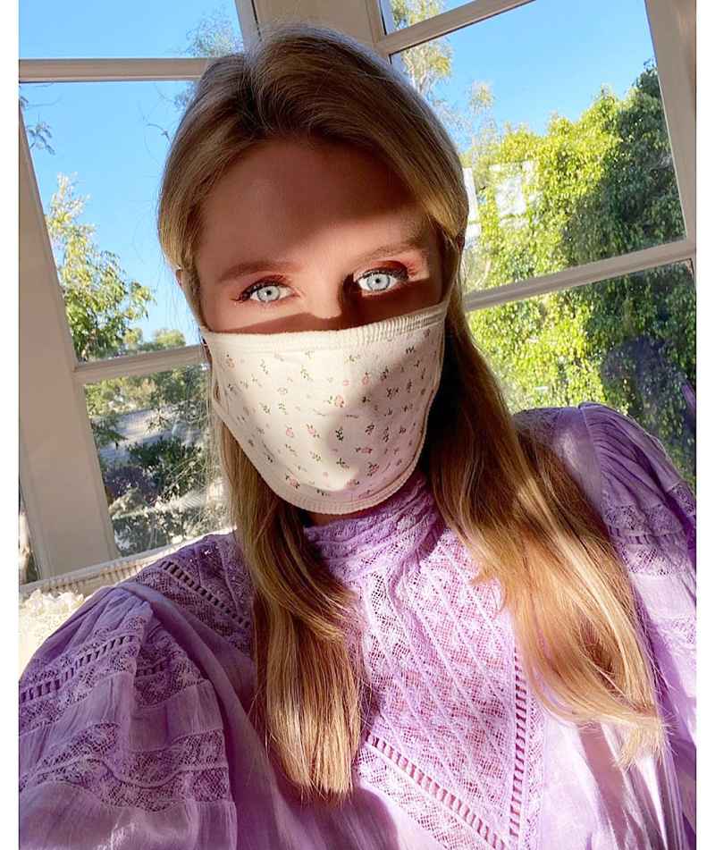 Nicky Hilton Celebrities Staying Safe With Masks Amid Coronavirus Pandemic