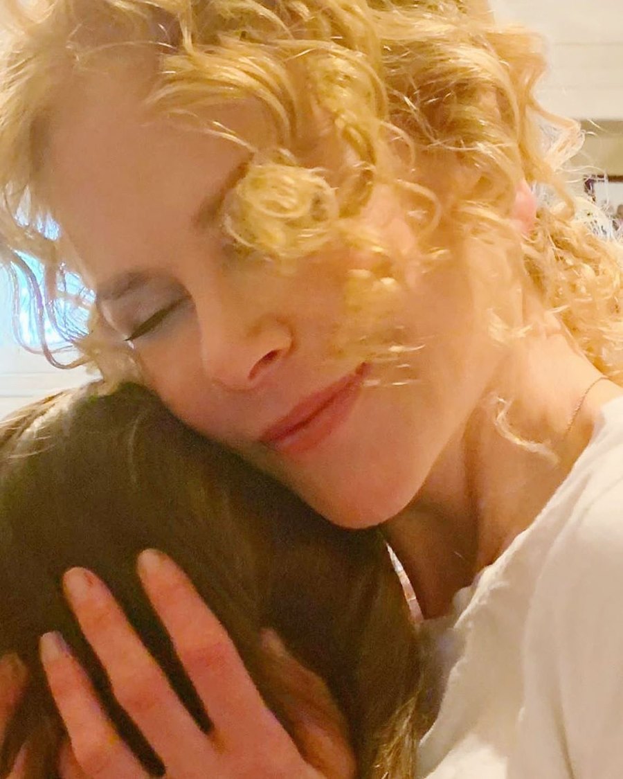 Nicole Kidman Shares Rare Photo Hugging Her and Keith Urbans Daughter Sunday on 12th Birthday