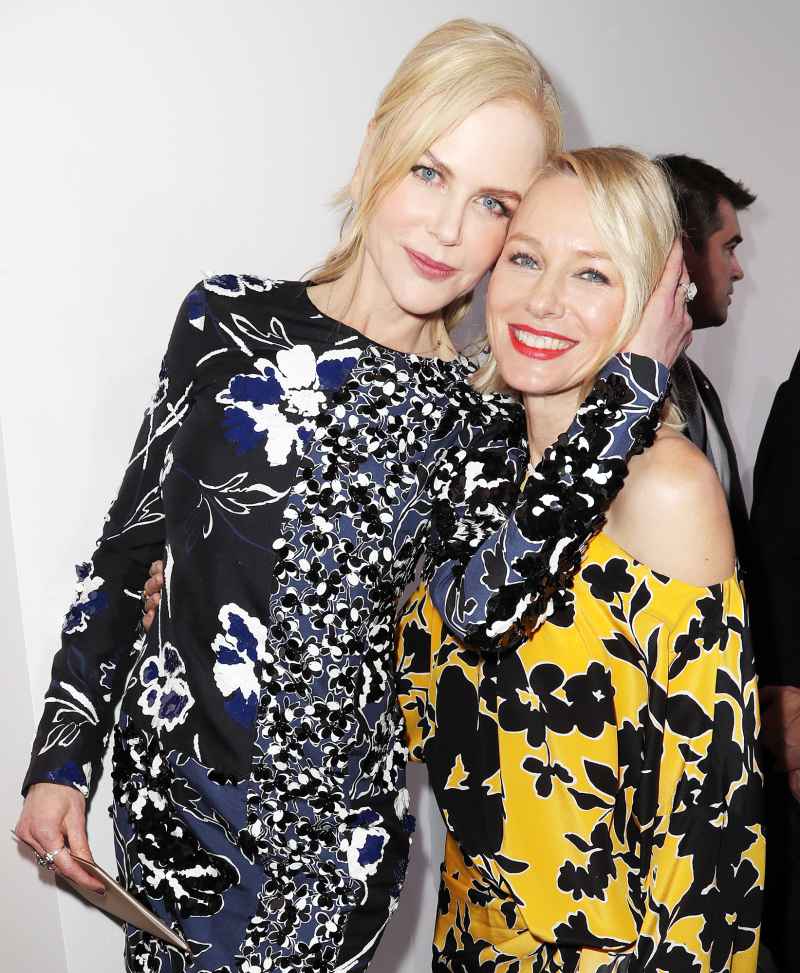 Nicole Kidman and Naomi Watts at Michael Kors show Stars Who Went to School Together