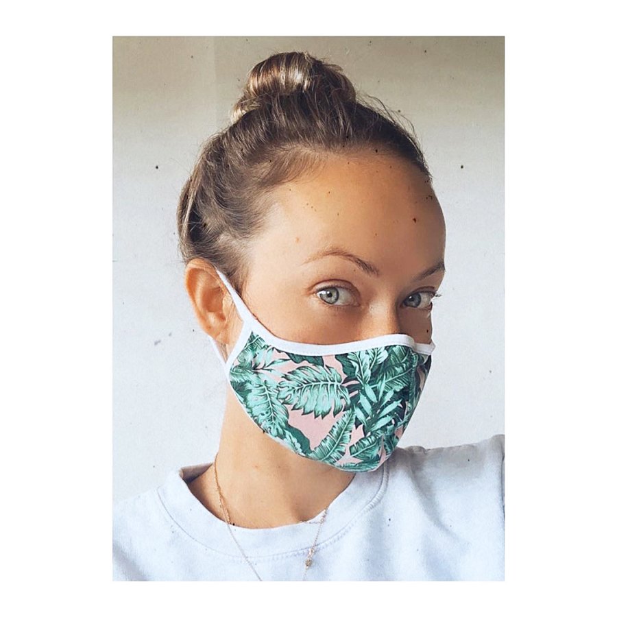 Olivia Wilde Celebrities Wearing Masks Amid Coronavirus Outbreak