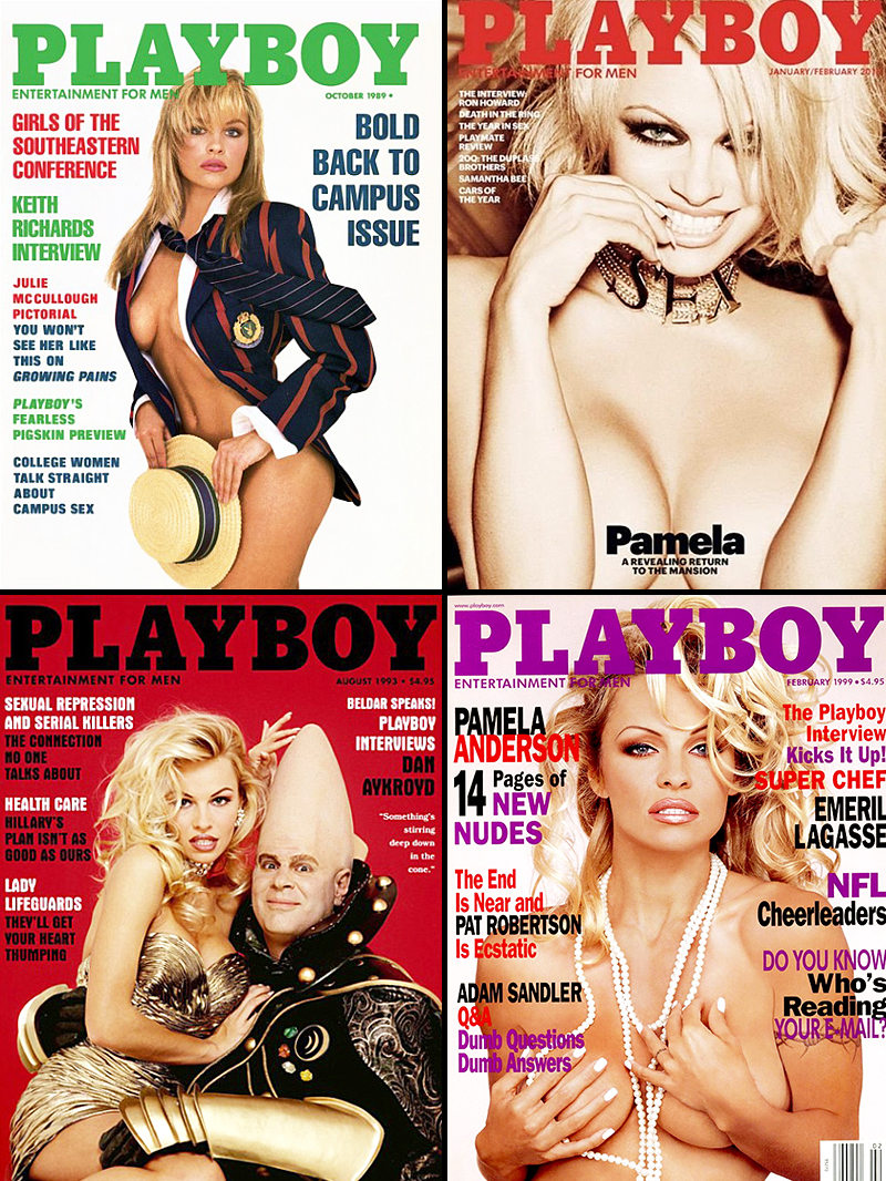 Pamela Anderson Playboy Covers