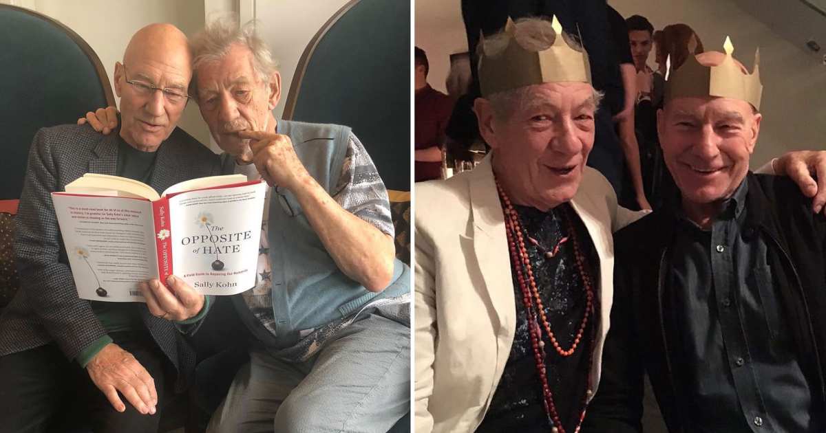 Patrick Stewart and Ian McKellen’s Sweetest Moments Throughout Their Decades-Long Friendship Patrick Stewart and Ian McKellen’s Sweetest Moments Throughout Their Decades-Long Friendship