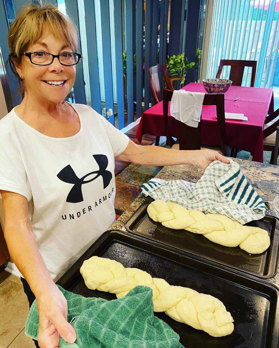 Pink Homemade Challah with Mama Judith Moore