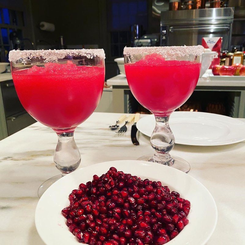 Pomegranate Martha-ritas Martha Stewart Instagram Celebrity-Approved Summer Cocktail Recipes