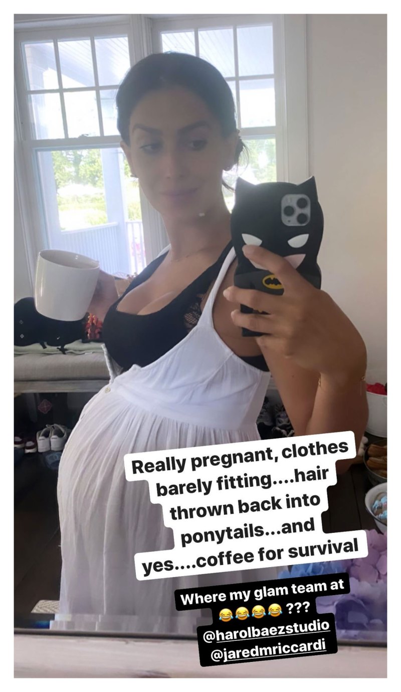 Pregnant Hilaria Baldwin Clothes Instagram