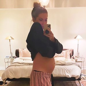 Pregnant Stassi Schroeder Reveals Bare Baby Bump in Mirror Selfie