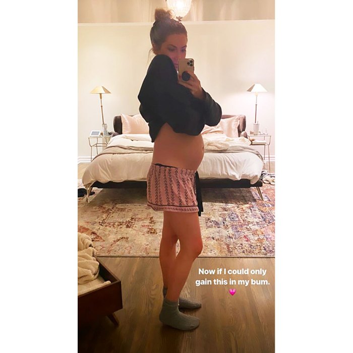 Pregnant Stassi Schroeder Reveals Bare Baby Bump in Mirror Selfie