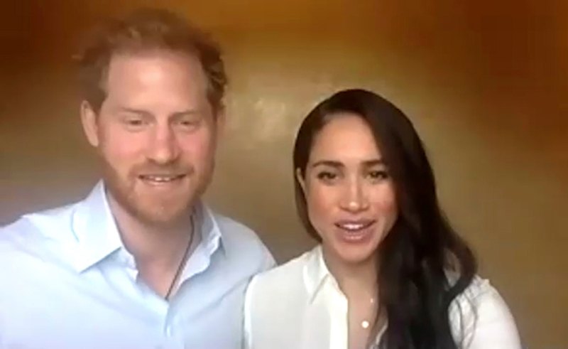 Prince Harry Meghan Markle Video chats home