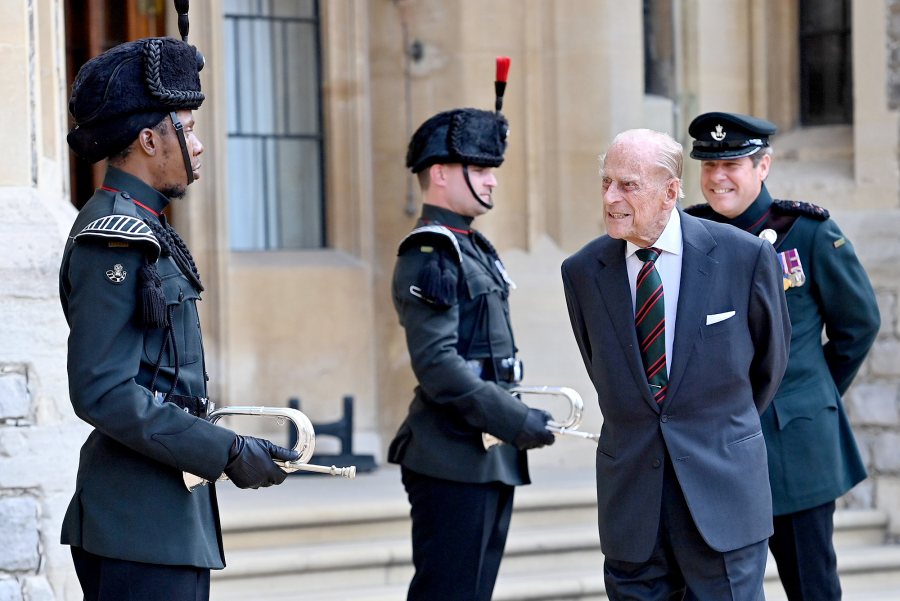 Prince Philip Makes Rare Appearance for Special Military Ceremony at Windsor Castle