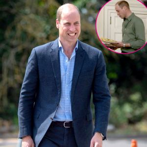 Prince William uber eats