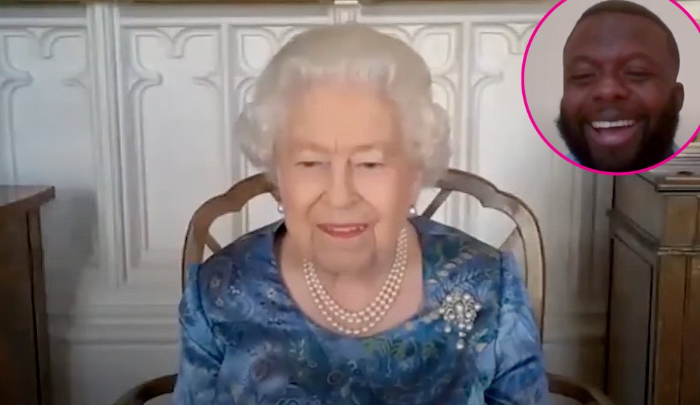 Queen Elizabeth Giggles During Video Call With Jamaican Bobsledder