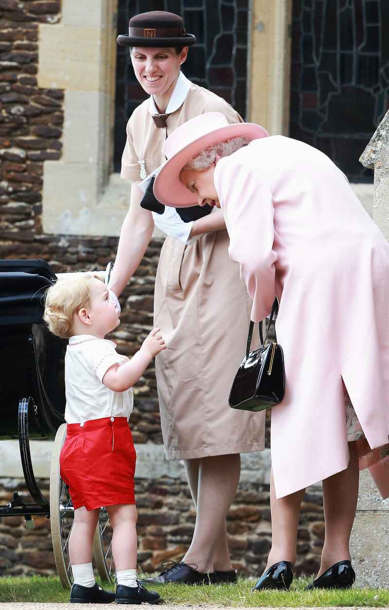 Queen Elizabeth II dotes on grandchildren