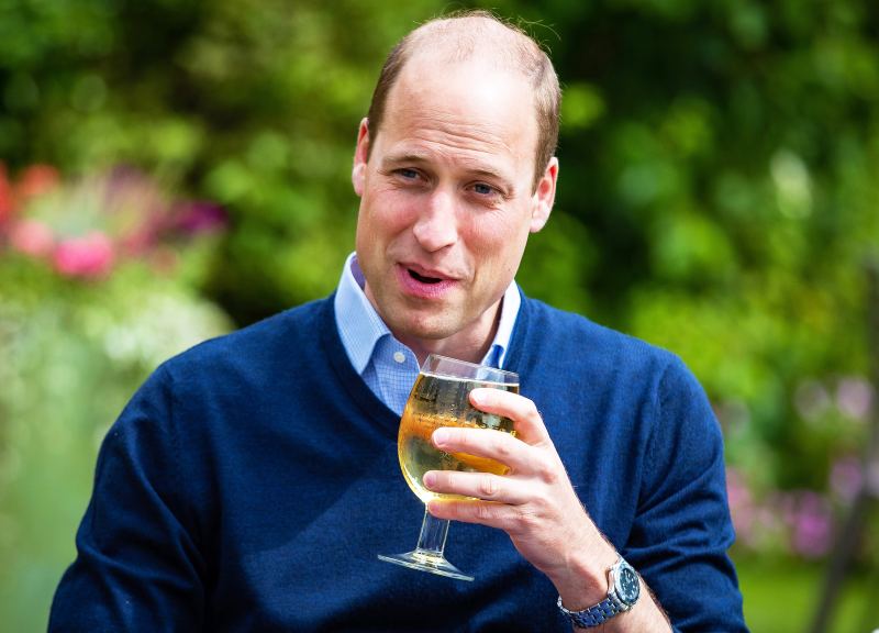 Royals Drinking Beer See Prince William Duchess Kate and More Raise a Glass