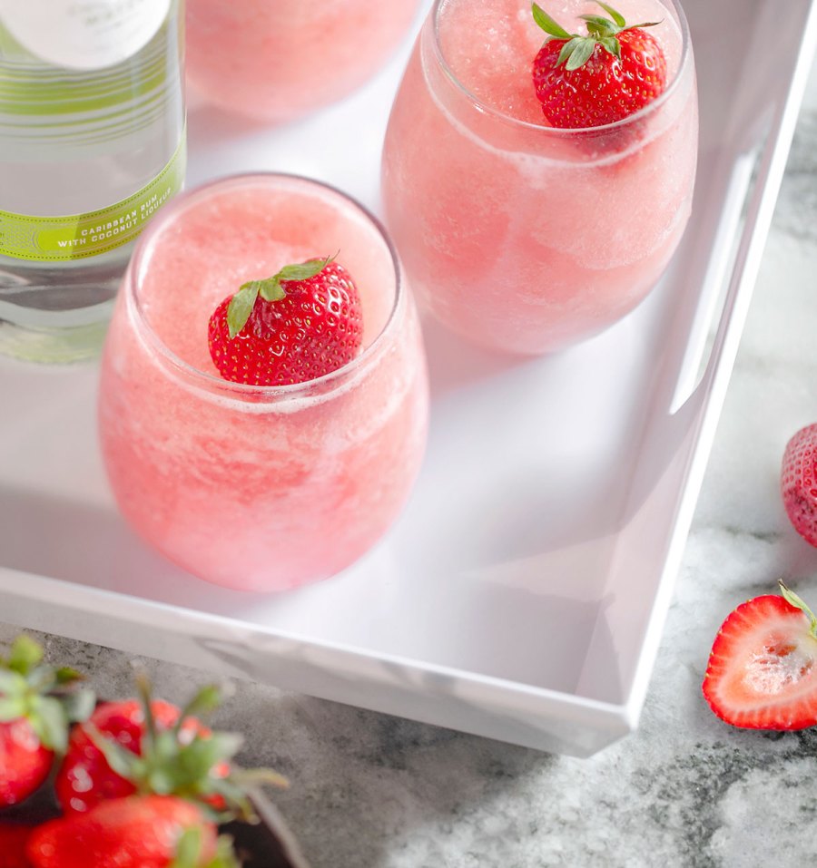 RumHaven Strawberry Frose Celebrity-Approved Summer Cocktail Recipes