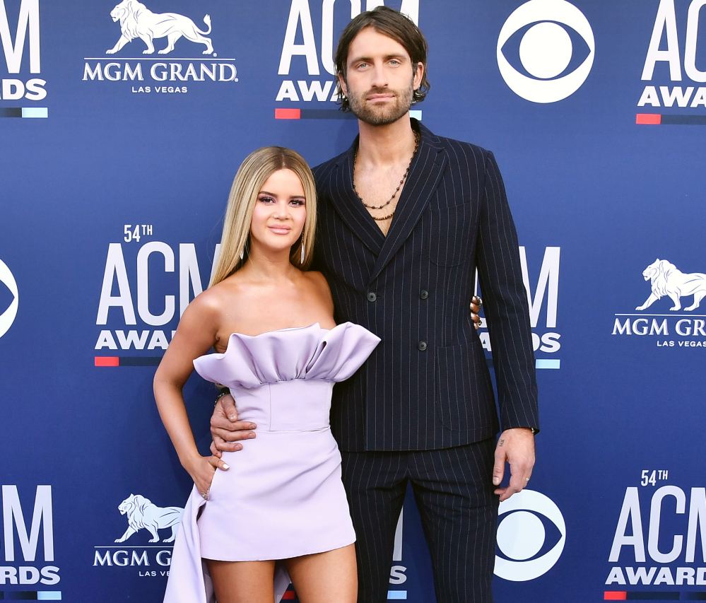 Maren Morris and Ryan Hurd at 54th Annual ACM Awards Ryan Hurd Defends Wife Maren Morris After She Is Mom-Shamed for Drinking on a Floatie With Their Son Hayes