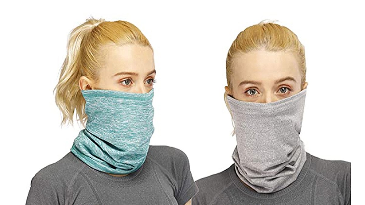 SXB 17 PCS Neck Gaiter with Carton Filters
