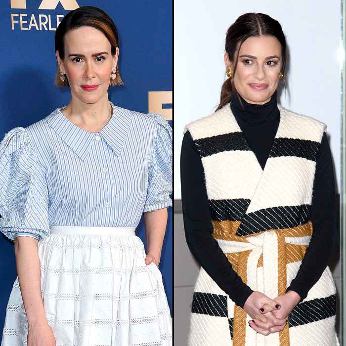 Sarah Paulson Pleads 5th When Asked About Lea Michele Behavior