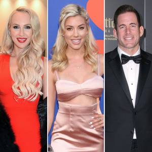 Selling Sunset Christine Quinn Teases Feud With Heather Rae Young After Joking About Tarek El Moussa