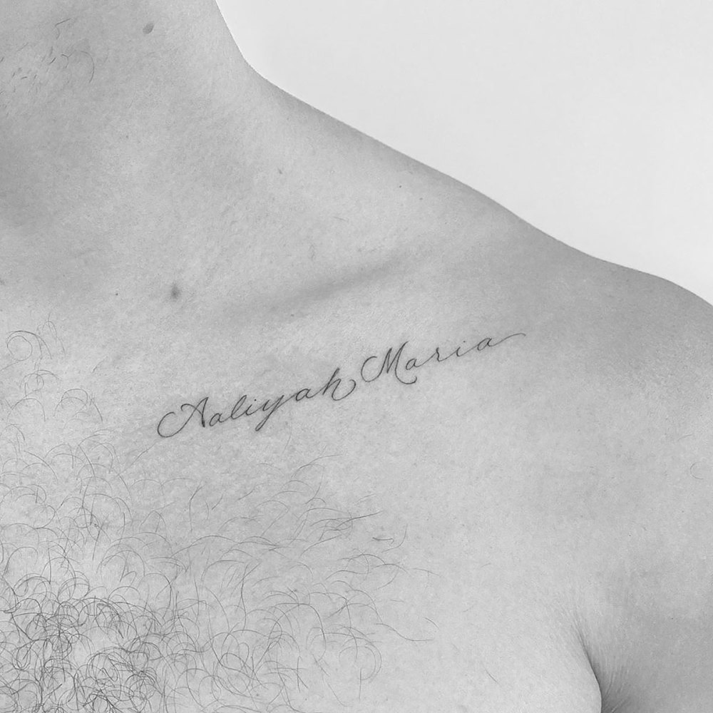 Shawn Mendes Gets a Tattoo Dedicated to Aaliyah Mendes: Pic